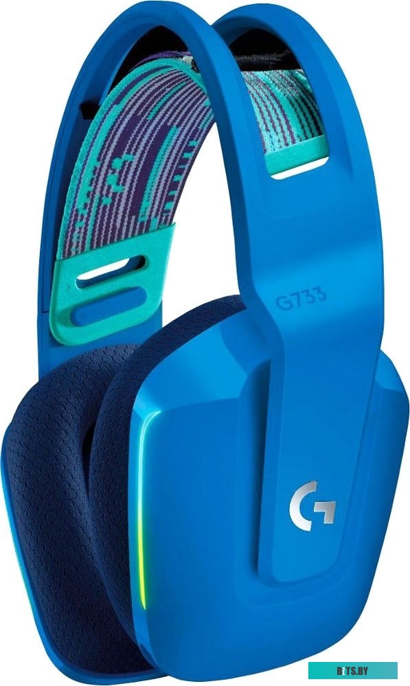 Наушники (Гарнитура) Logitech G733 Lightspeed Wireless (синий) <981-000943>