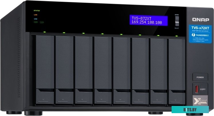 Сетевой накопитель (NAS) QNAP TVS-872XT-i5-16G