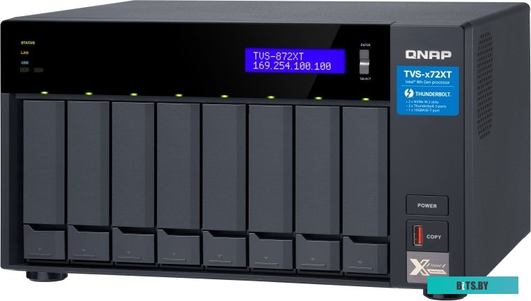 Сетевой накопитель (NAS) QNAP TVS-872XT-i5-16G