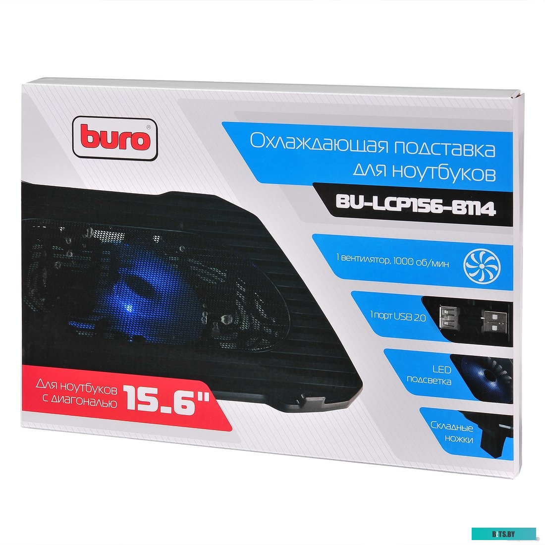 Подставка для ноутбука Buro BU-LCP156-B114