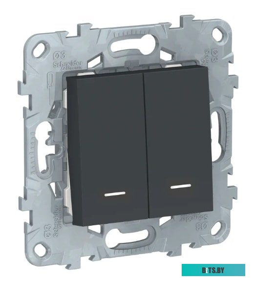 Выключатель перекрестный Schneider Electric NU521154N (Антрацит)