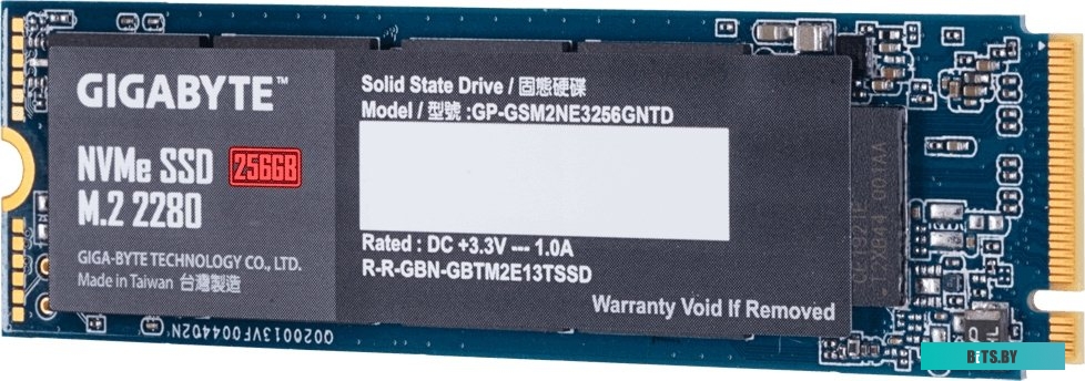 SSD Накопитель Gigabyte NVMe 256GB GP-GSM2NE3256GNTD