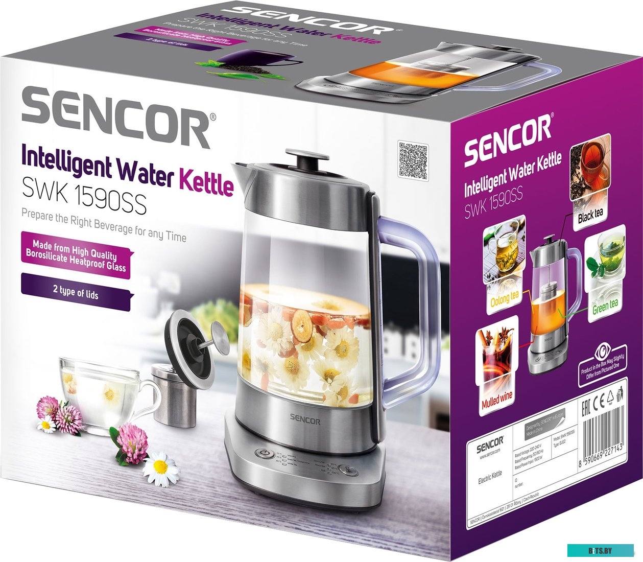 Электрочайник Sencor SWK 1590SS