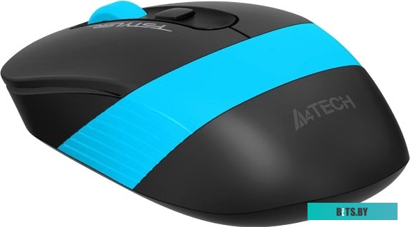 Мышь A4Tech Fstyler FG10 (черный/голубой)