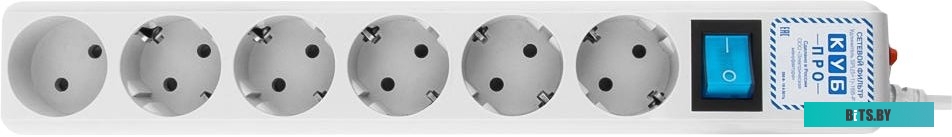 Удлинитель Power Cube SPL(5+1)-16B-P-5M Pro