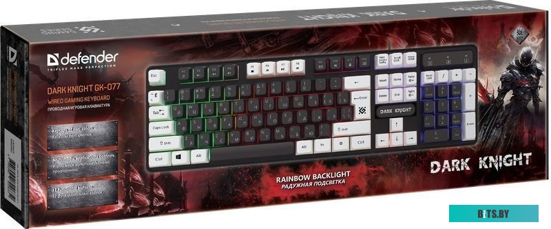 Клавиатура Defender Dark Knight GK-077 45077