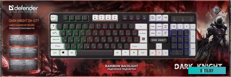 Клавиатура Defender Dark Knight GK-077 45077