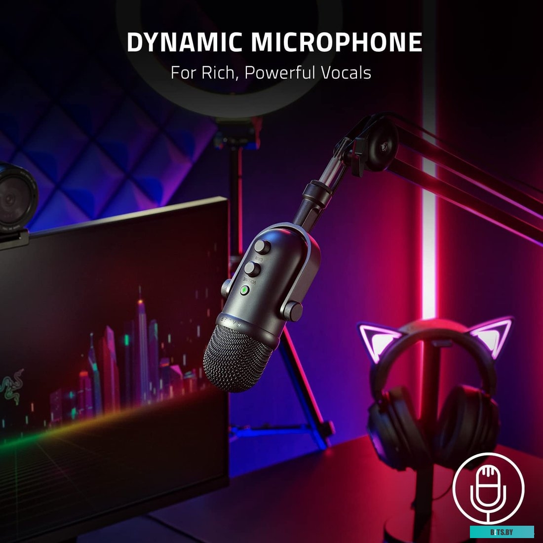 Микрофон Razer Seiren V2 Pro <RZ19-04040100-R3M1>