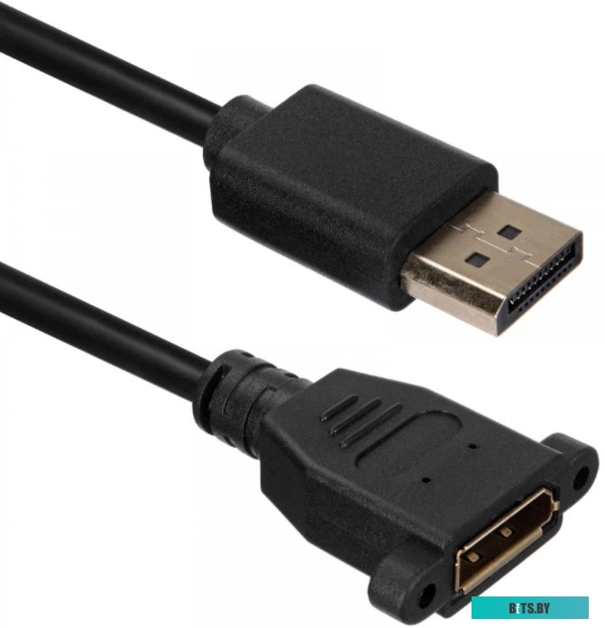 Удлинитель ACD DisplayPort - DisplayPort ACD-DDPF2-50B (5 м, черный)