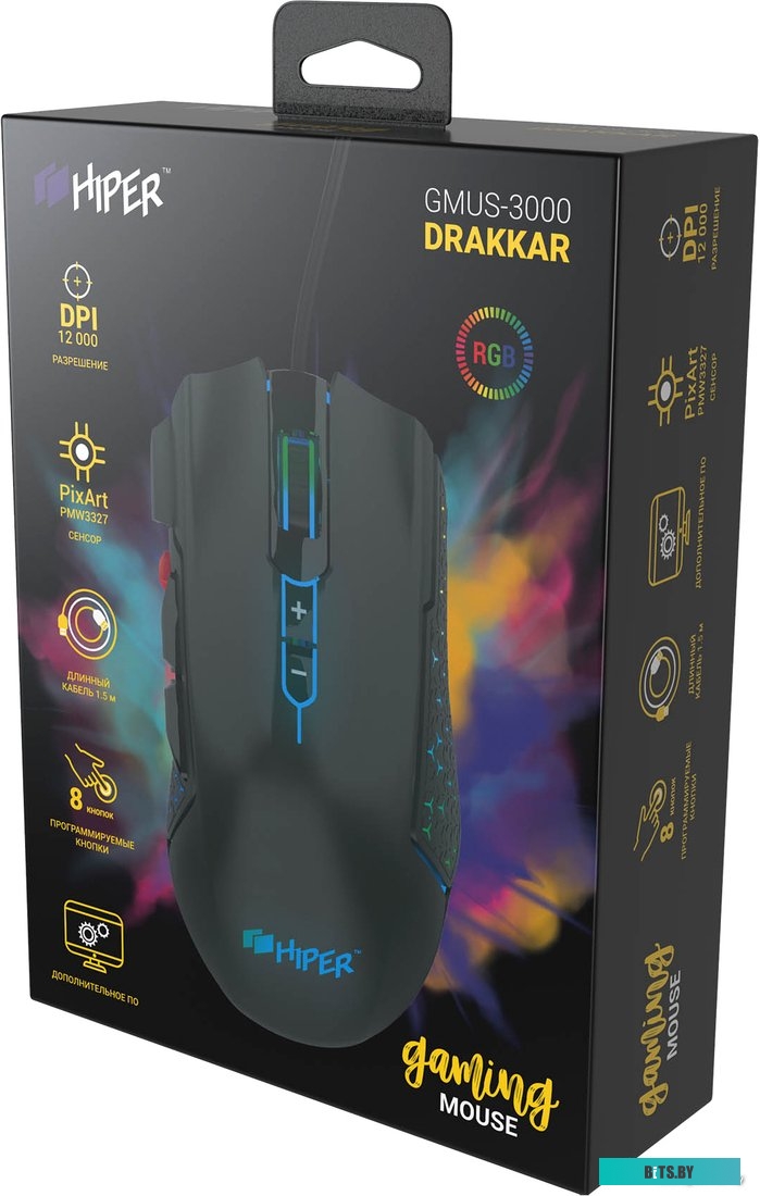 Игровая мышь Hiper Drakkar GMUS-3000