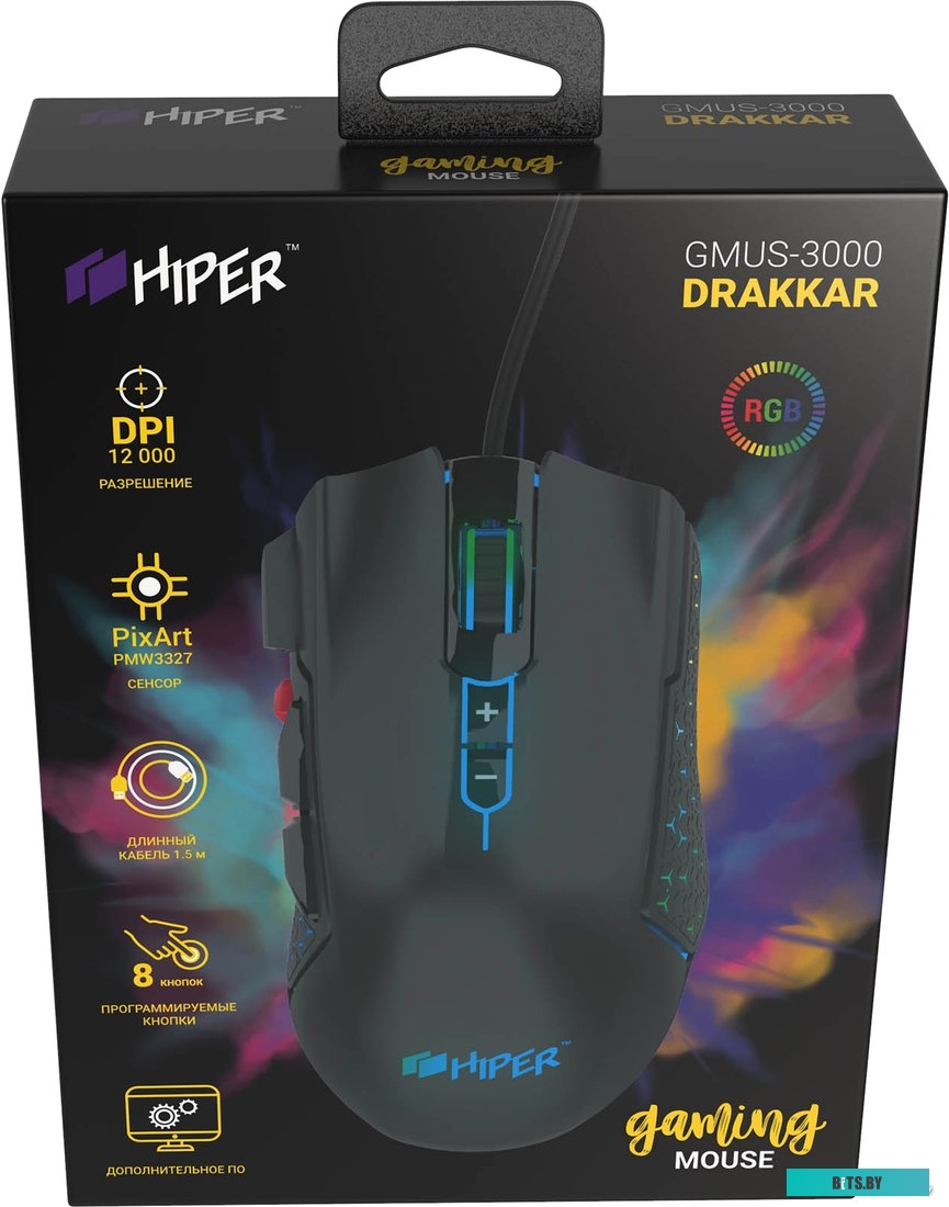 Игровая мышь Hiper Drakkar GMUS-3000