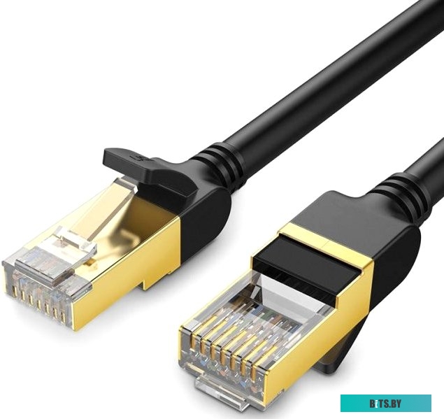 Кабель Ugreen NW107 11277 RJ45 - RJ45 (1.5 м, черный)