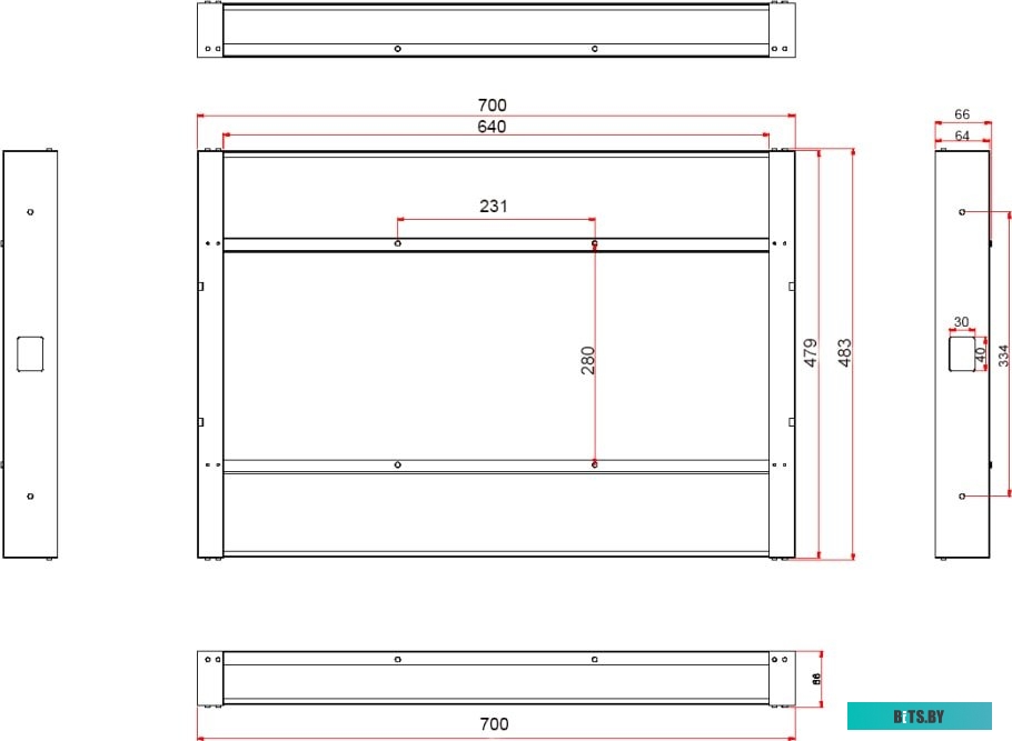 Кабель Ugreen NW107 11277 RJ45 - RJ45 (1.5 м, черный)