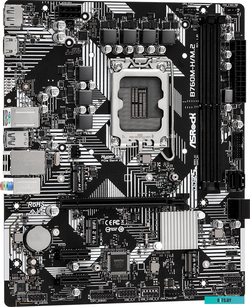 Материнская плата ASRock B760M-H/M.2
