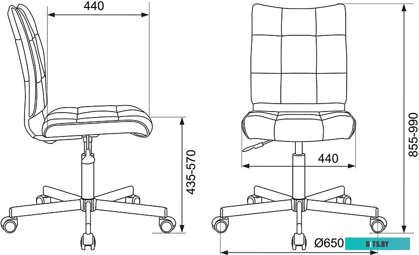 Офисное кресло (Стул) Бюрократ CH-330M/VELV86 (голубой)
