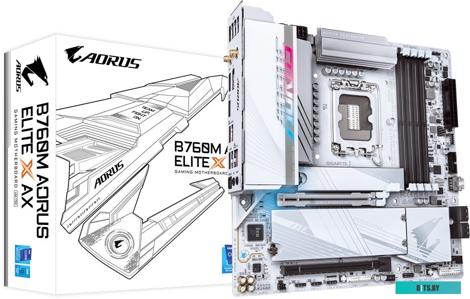 Материнская плата Gigabyte B760M Aorus Elite AX (rev. 1.0)