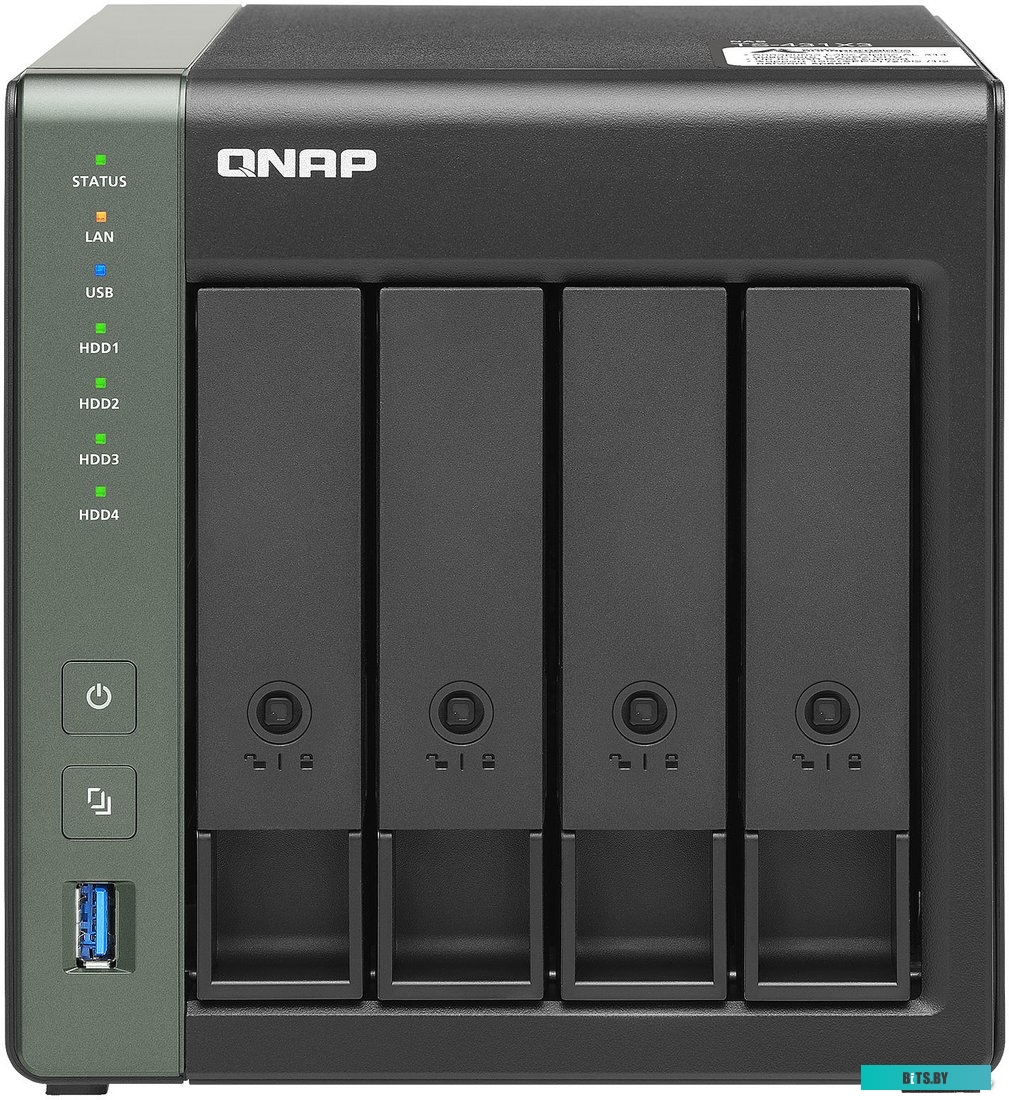 Сетевой накопитель (NAS) QNAP TS-431X3-4G