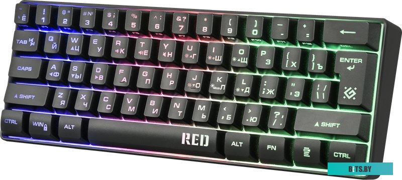 Клавиатура Defender Red GK-116 <45117>
