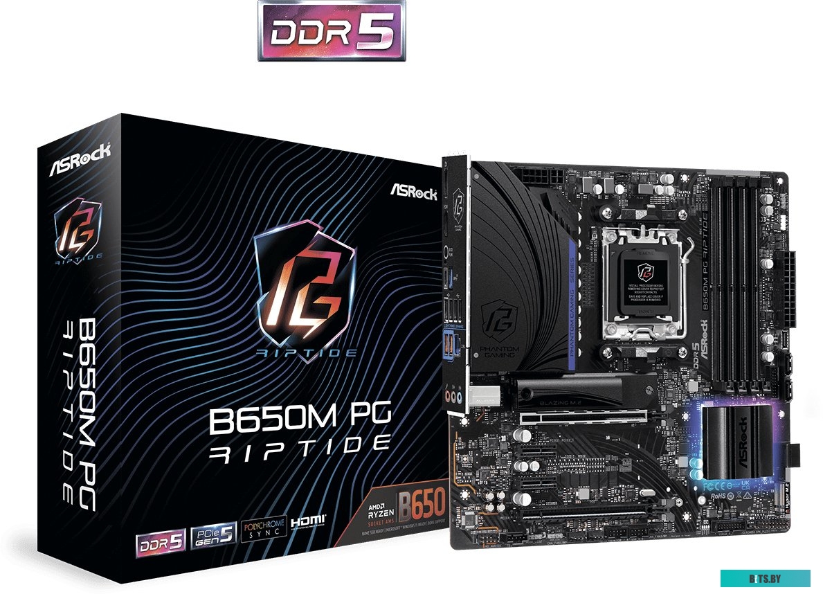 Материнская плата ASRock B650M PG Riptide