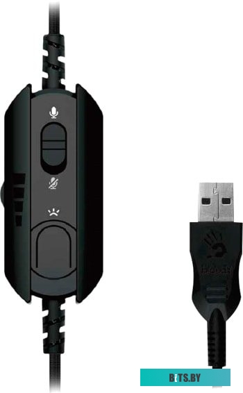 Наушники (Гарнитура) A4Tech Bloody G575P (черный)