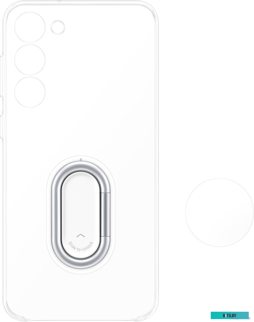 Чехол-накладка Samsung Clear Gadget Case S23+ прозрачный