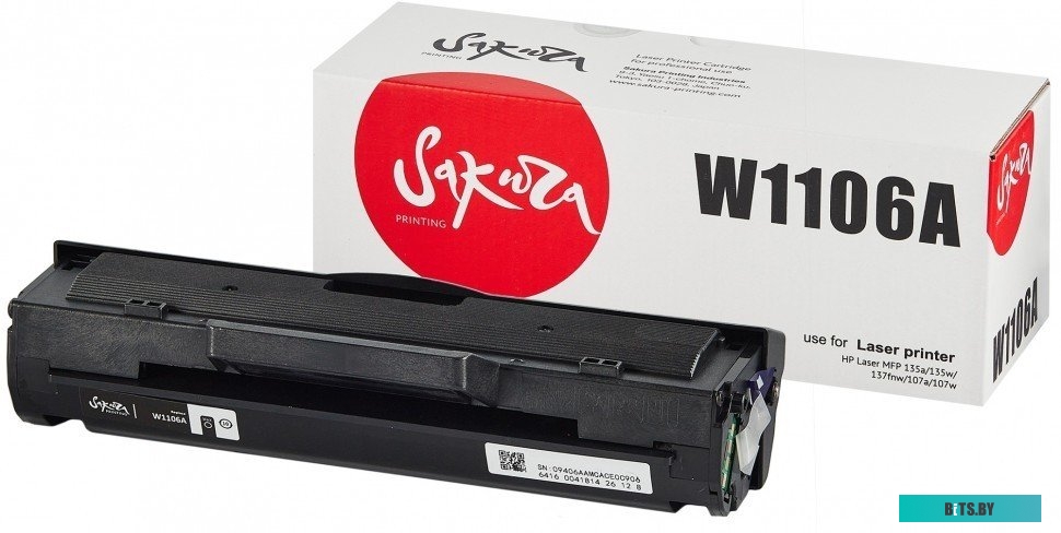 Картридж Sakura Printing SAW1106A (аналог HP W1106A)