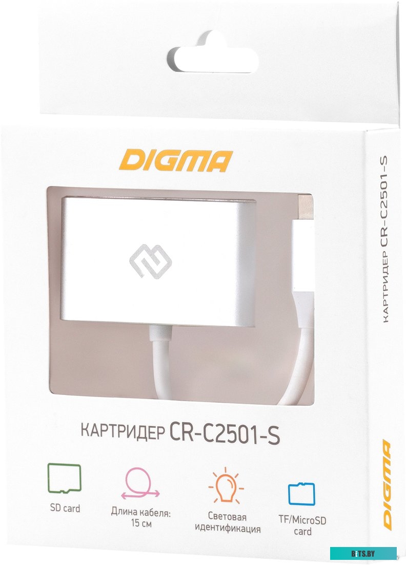 Карт-ридер Digma CR-С2501-S