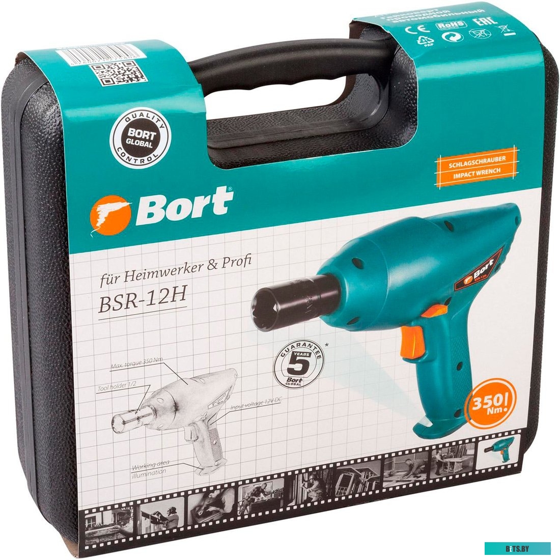 Гайковерт Bort BSR-12H <91275806>