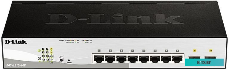 Коммутатор D-Link DGS-1210-10P/F3A