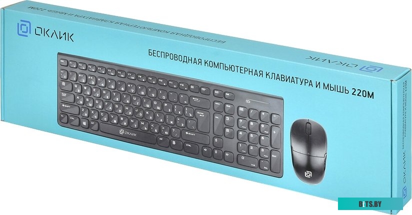 Комплект (клавиатура + мышь) Oklick 220M <1062000>
