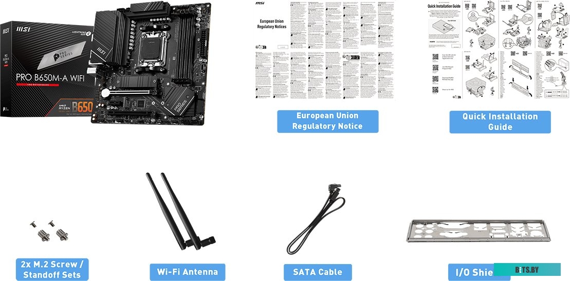 Материнская плата MSI PRO B650M-A WiFi
