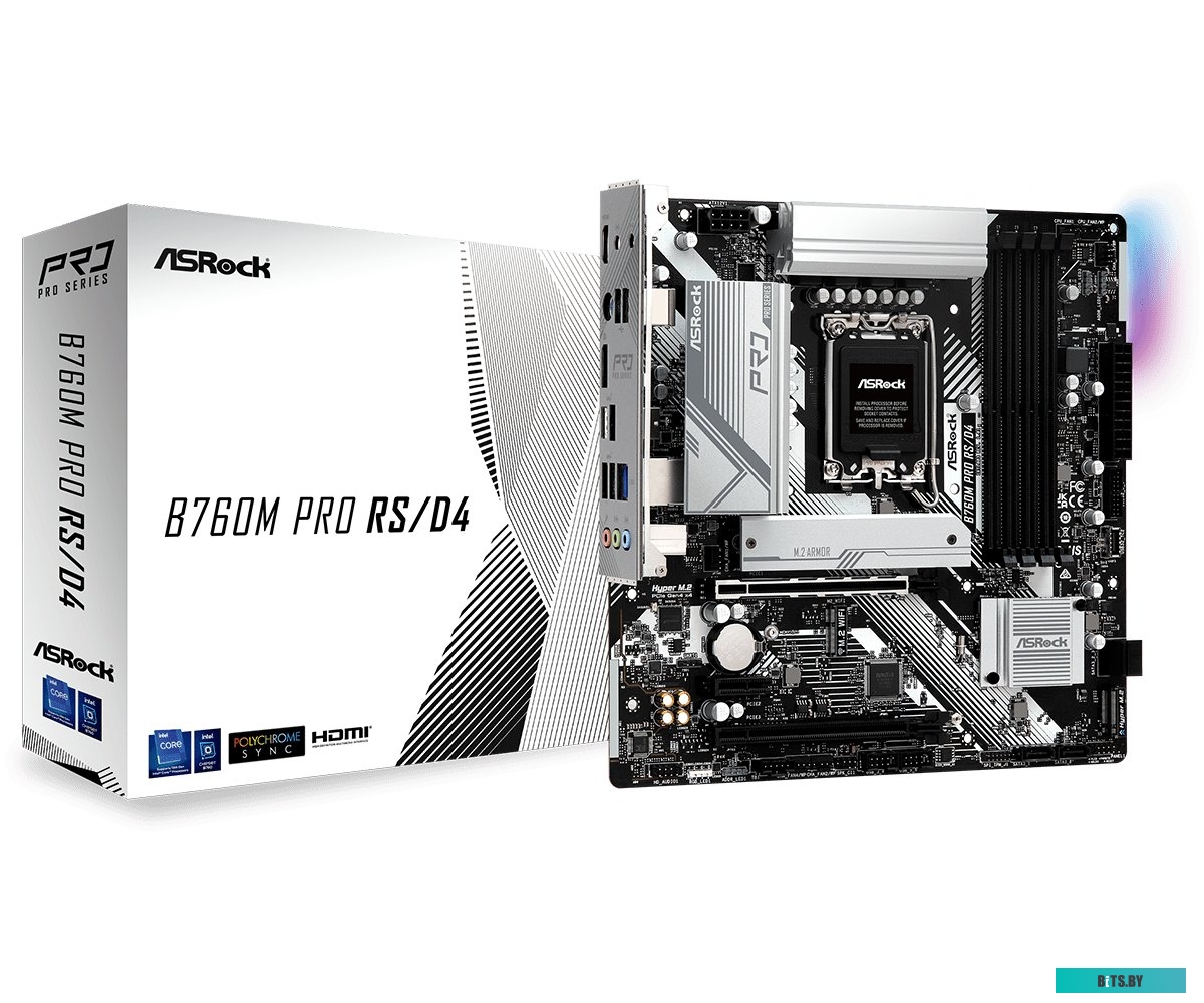 Материнская плата ASRock B760M Pro RS/D4