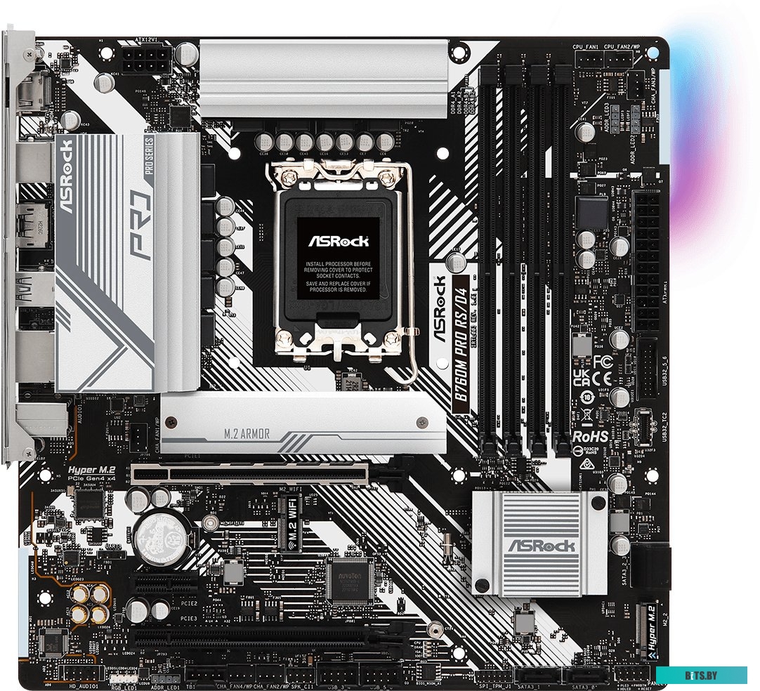 Материнская плата ASRock B760M Pro RS/D4