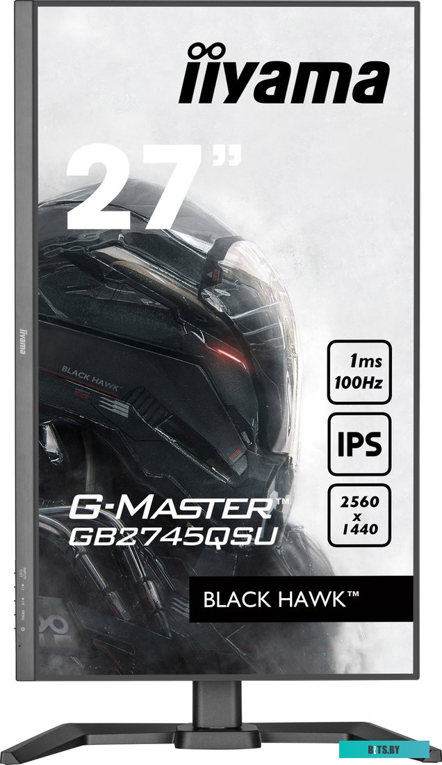 GB2745QSU-B1 Монитор LCD IIYAMA 27'' GB2745QSU-B1 {IPS 2560x1440 100Hz 1ms HDMI DisplaPort USB M/M HAS Pivot}