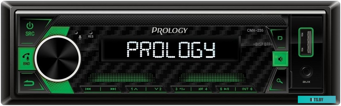 USB-магнитола Prology CMX-235 с парковочными радарами <PRCMX235>