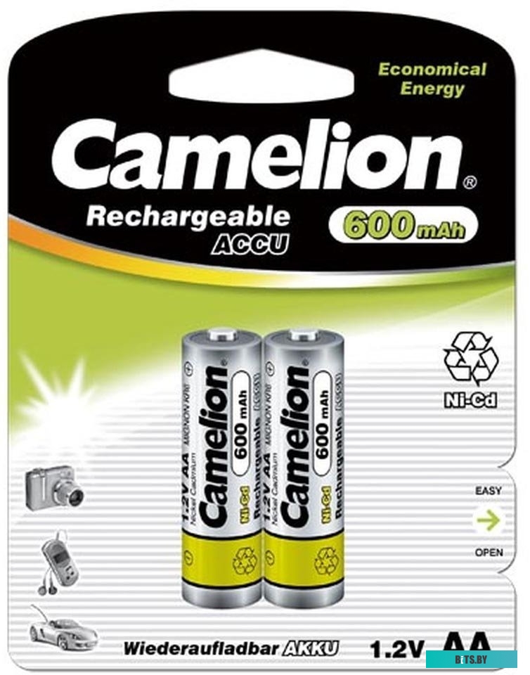 Аккумулятор Camelion NC-AA600BP2 2шт
