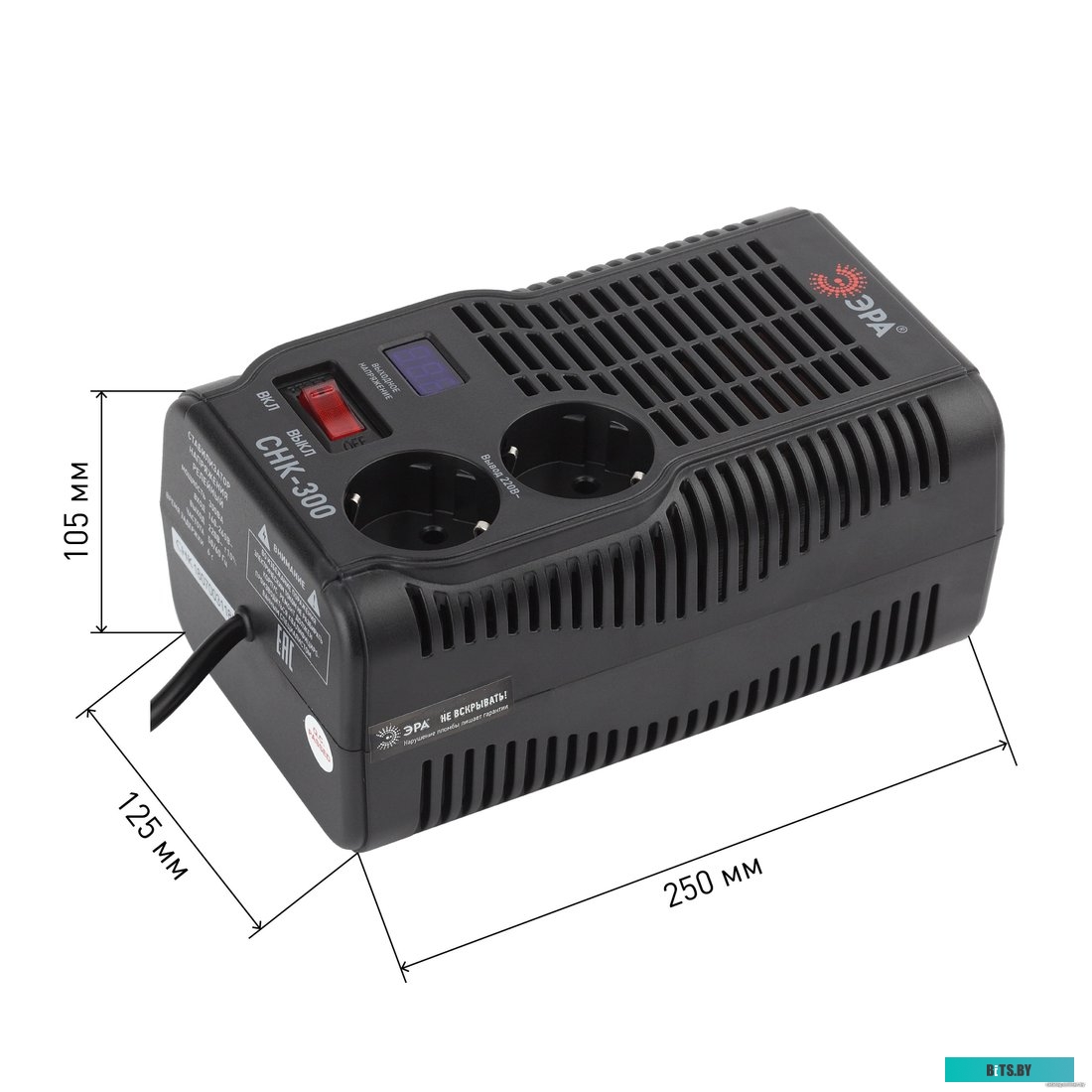 Стабилизатор напряжения Эра СНК-300 Б0031555