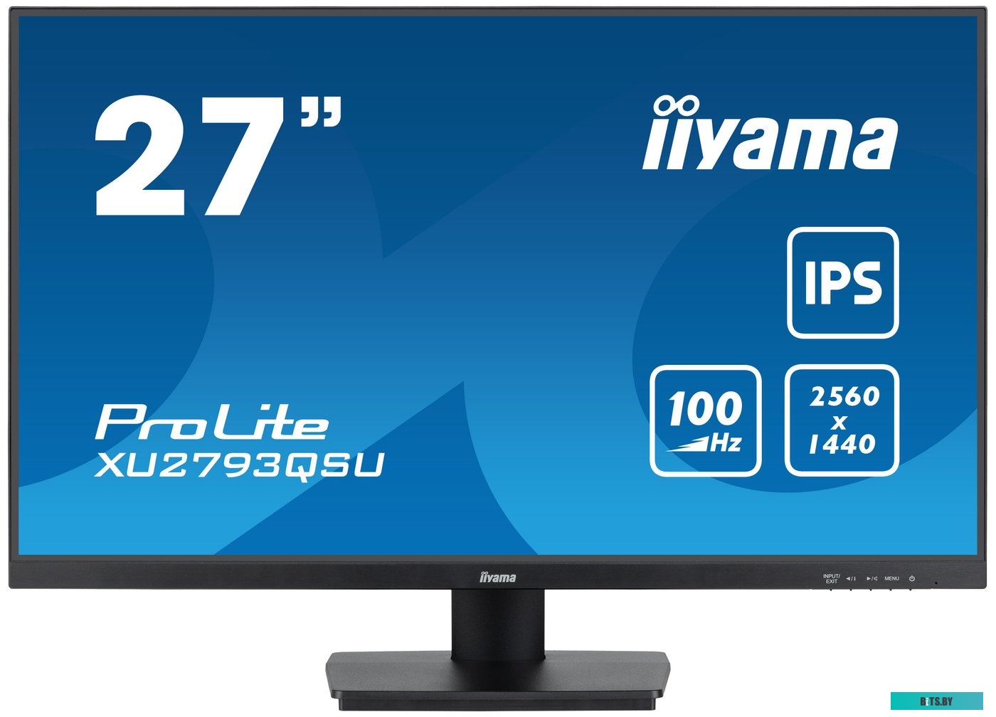 XU2793QSU-B6 Монитор LCD IIYAMA 27" XU2793QSU-B6 {IPS 2560x1440 100Hz 1ms 250cd 8bit 1300:1 DVI 2xHDMI2.0 DisplayPort1.2 2xUSB3.2 2x2W VESA}