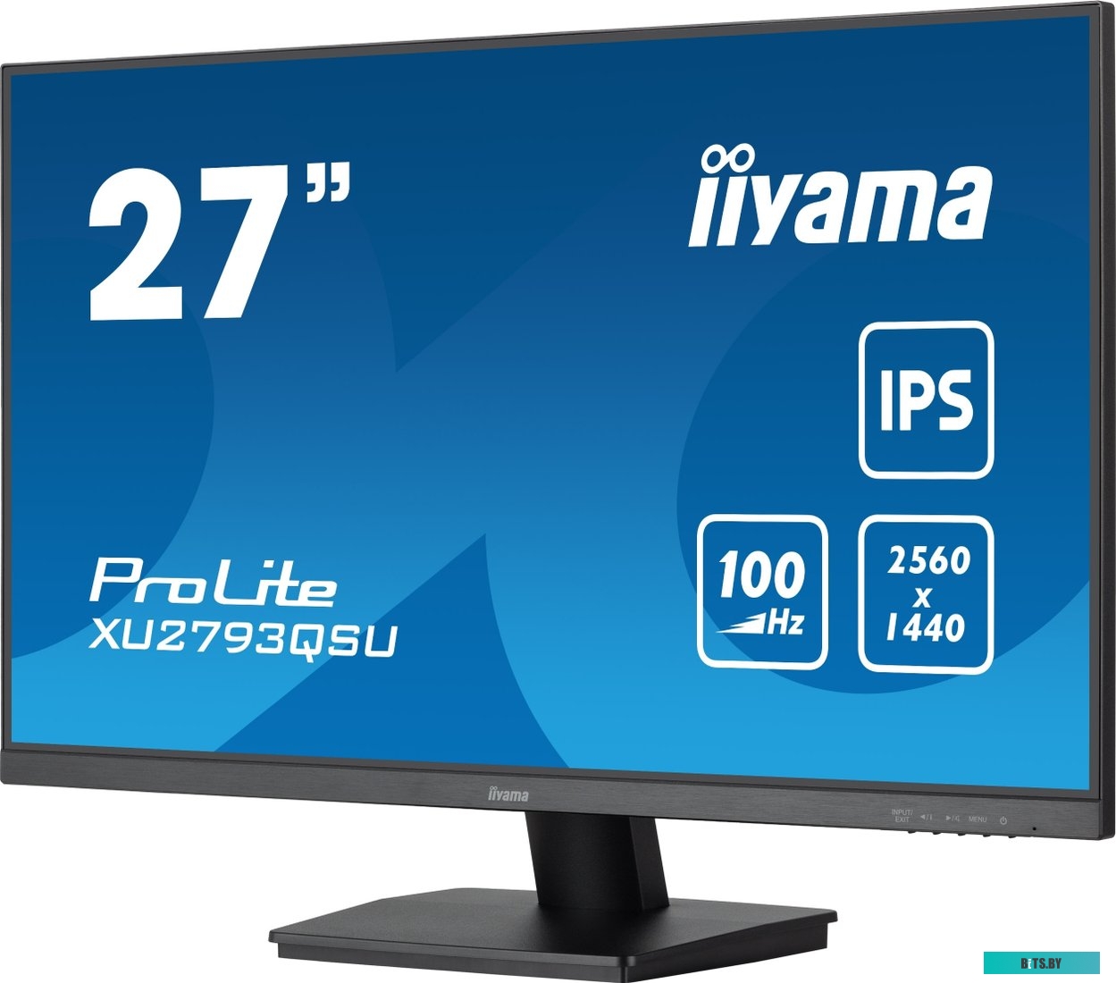 XU2793QSU-B6 Монитор LCD IIYAMA 27" XU2793QSU-B6 {IPS 2560x1440 100Hz 1ms 250cd 8bit 1300:1 DVI 2xHDMI2.0 DisplayPort1.2 2xUSB3.2 2x2W VESA}
