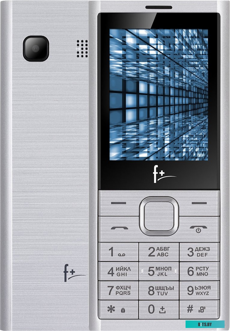Мобильный телефон F+ B280 (серебристый)