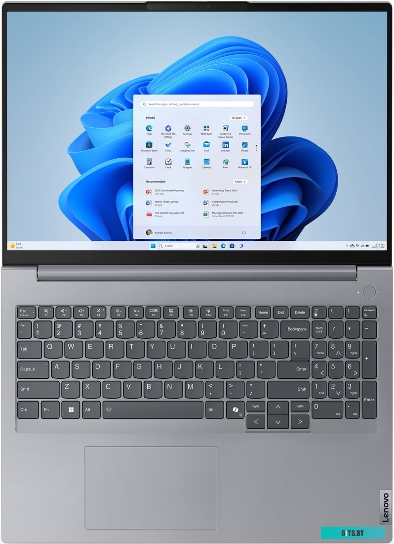 Ноутбук Lenovo Thinkbook 16 G7 IML Core Ultra 5  (21MS0002A 21MS0002AU