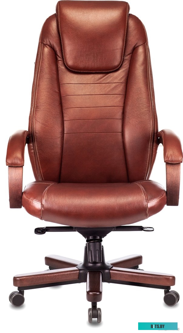 Офисное кресло (Стул) Бюрократ T-9923WALNUT (светло-коричневый) <T-9923WALNUT/CHOK>