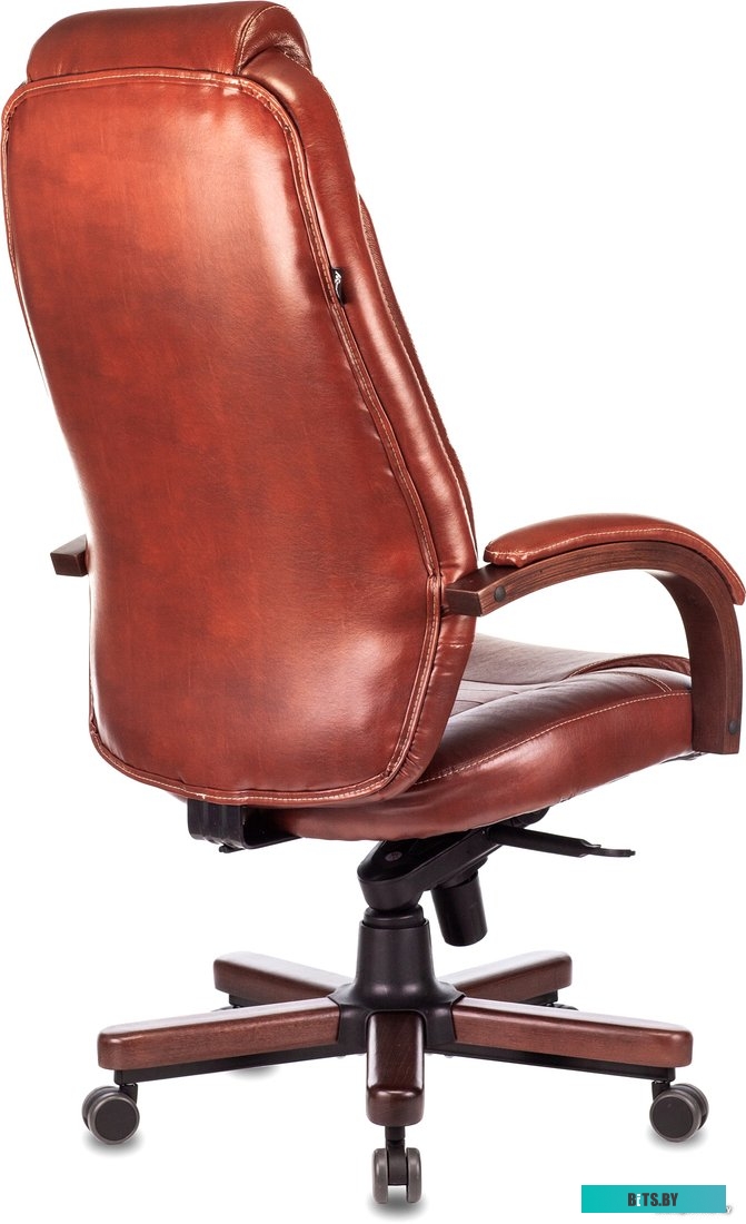 Офисное кресло (Стул) Бюрократ T-9923WALNUT (светло-коричневый) <T-9923WALNUT/CHOK>