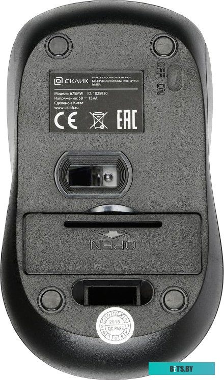 Мышь Oklick 675MW (черный) <1025915>