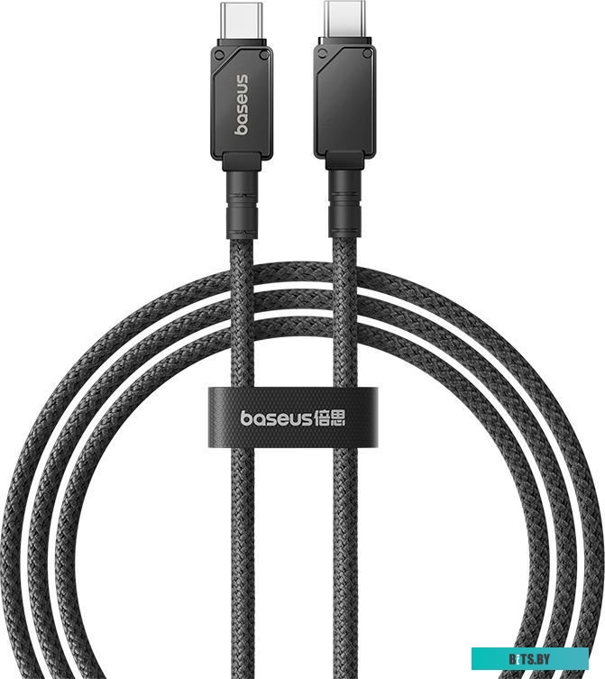 Кабель Baseus Unbreakable Series USB Type-C - USB Type-C (1 м, черный)