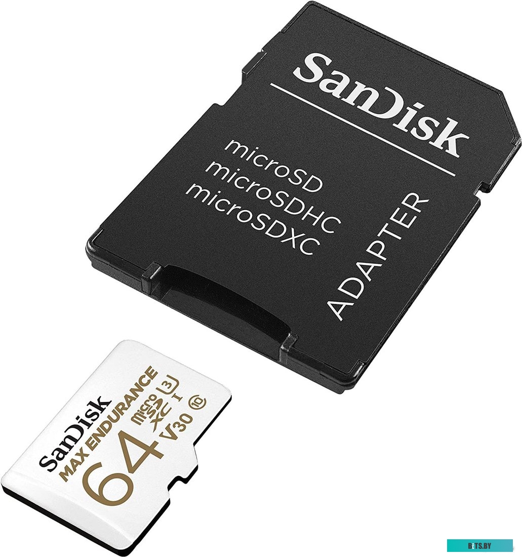 Карта памяти SanDisk microSDXC SDSQQVR-064G-GN6IA 64GB (с адаптером)