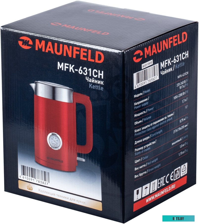 Электрочайник MAUNFELD MFK-631CH <КА-00016460>