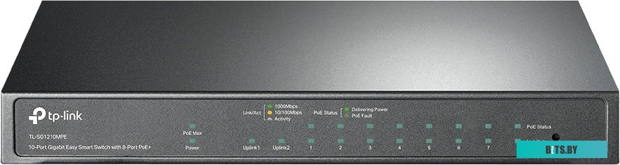 Настраиваемый коммутатор TP-Link TL-SG1210MPE