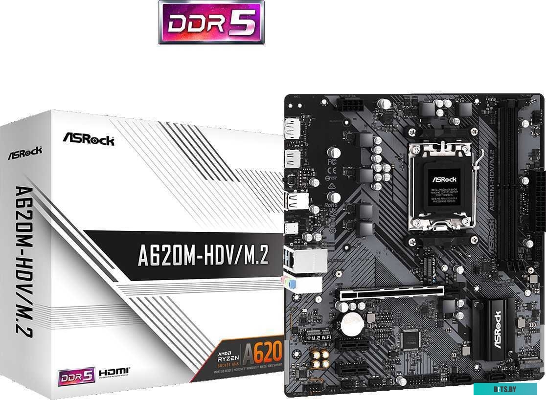 Материнская плата ASRock A620M-HDV/M.2