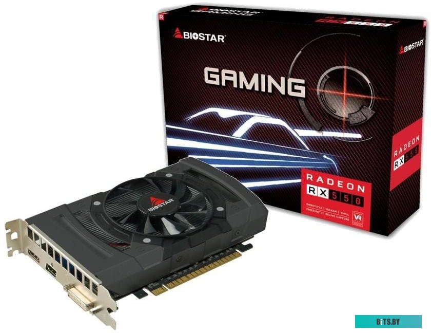 Видеокарта BIOSTAR Radeon RX 550 4GB GDDR5 VA5505RF41